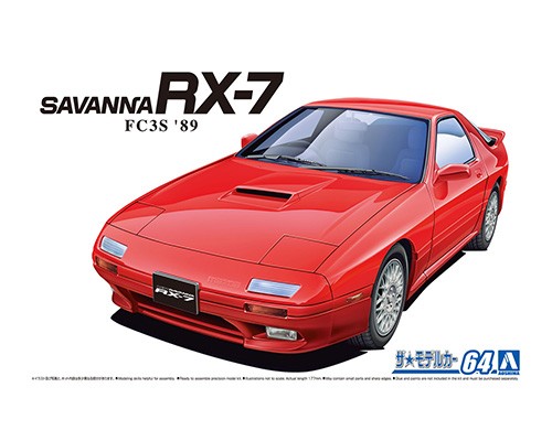 1/24 Mazda FC3S Savanna RX-7 '89