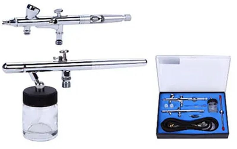 Gravity & Suction Dual Airbrush kit